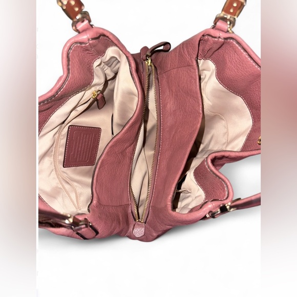 COACH Madison Leather Small Phoebe Shoulder Bag F26224 – Rosewood - Picture 7 of 9